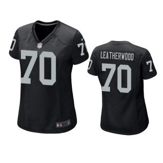 Women's Las Vegas Raiders Alex Leatherwood Black Game Jersey