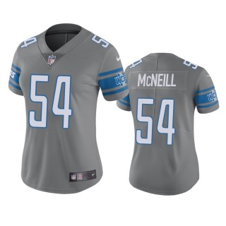 Women's Detroit Lions Alim McNeill Steel Color Rush Limited Jersey