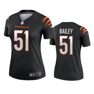 Cincinnati Bengals Markus Bailey Black 2021 Legend Jersey - Women's