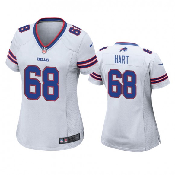Women's Buffalo Bills Bobby Hart White Game Jersey