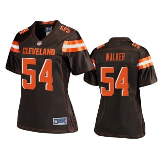 Cleveland Browns Anthony Walker Brown Pro Line Jersey - Women's