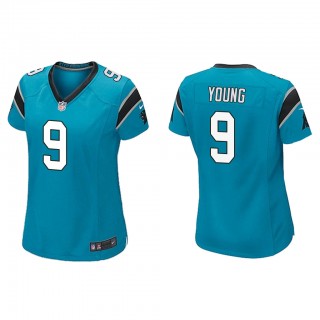 Women's Bryce Young Blue 2023 NFL Draft Game Jersey