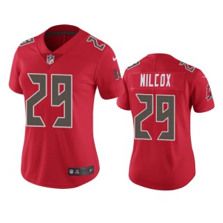 Women's Tampa Bay Buccaneers Chris Wilcox Red Color Rush Limited Jersey