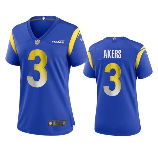 Women's Los Angeles Rams Cam Akers Royal Game Jersey
