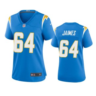 Women's Los Angeles Chargers Brenden Jaimes Powder Blue Game Jersey
