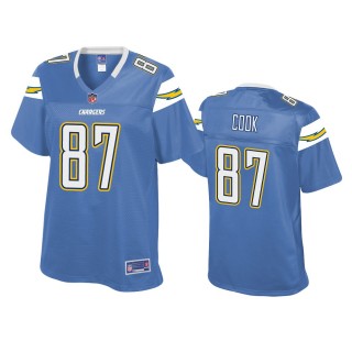 Los Angeles Chargers Jared Cook Powder Blue Pro Line Jersey - Women's