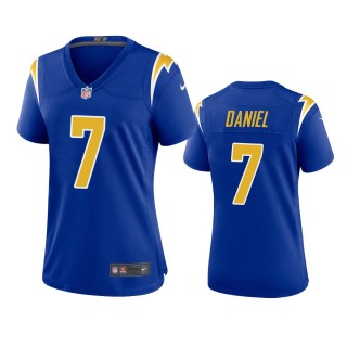 Women's Los Angeles Chargers Chase Daniel Royal Alternate Game Jersey