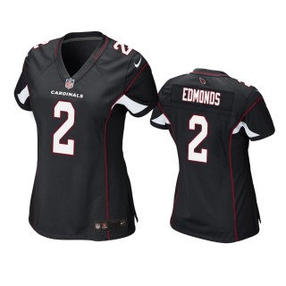 Women's Arizona Cardinals Chase Edmonds Black Game Jersey