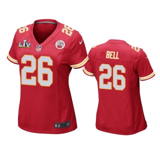 Women's Kansas City Chiefs Le'Veon Bell Red Super Bowl LV Game Jersey