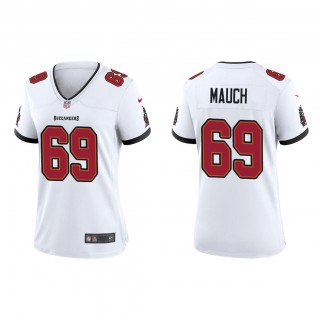 Women's Cody Mauch White 2023 NFL Draft Game Jersey
