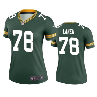 Green Bay Packers Cole Van Lanen Green Legend Jersey - Women's