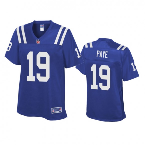 Indianapolis Colts Kwity Paye Royal Pro Line Jersey - Women's