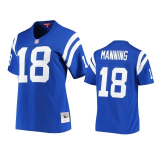 Women's Indianapolis Colts Peyton Manning Royal Legacy Replica Jersey