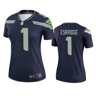Seattle Seahawks D'Wayne Eskridge Navy Legend Jersey - Women's