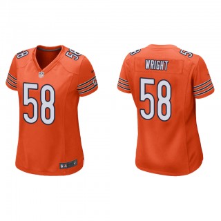 Women's Darnell Wright Orange 2023 NFL Draft Alternate Game Jersey
