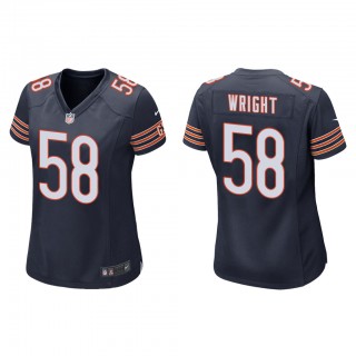 Women's Darnell Wright Navy 2023 NFL Draft Game Jersey