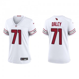 Women's Dennis Daley White Game Jersey