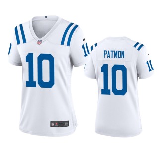 Women's Indianapolis Colts Dezmon Patmon White Game Jersey