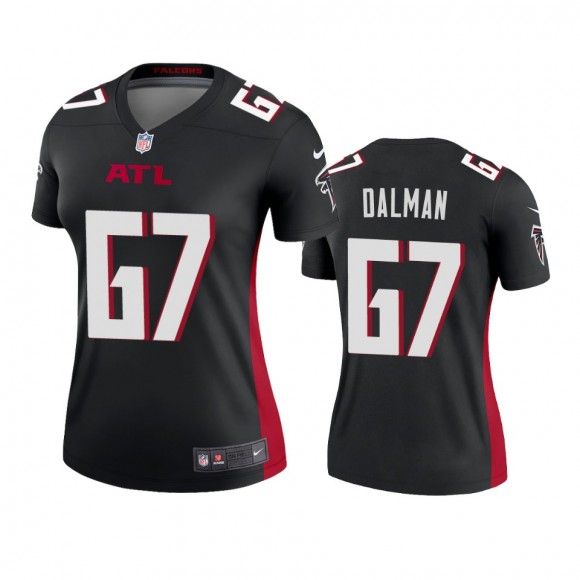 Atlanta Falcons Drew Dalman Black Legend Jersey - Women's