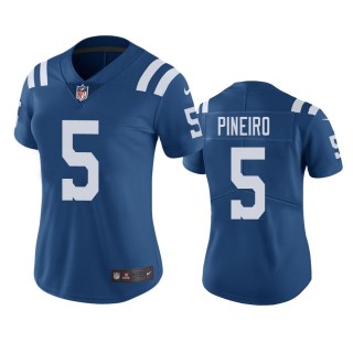 Women's Indianapolis Colts Eddy Pineiro Royal Color Rush Limited Jersey