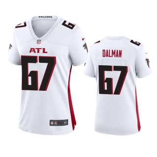 Women's Atlanta Falcons Drew Dalman White Game Jersey