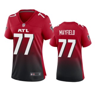 Women's Atlanta Falcons Jalen Mayfield Red Alternate Game Jersey