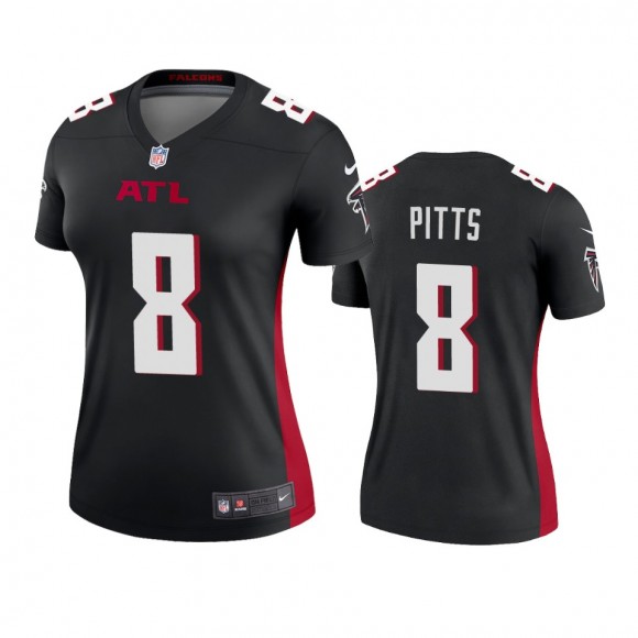 Atlanta Falcons Kyle Pitts Black Legend Jersey - Women's