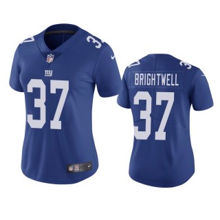 New York Giants Gary Brightwell Royal Vapor Limited Jersey