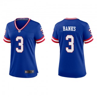 Women's Deonte Banks Royal 2023 NFL Draft Classic Game Jersey