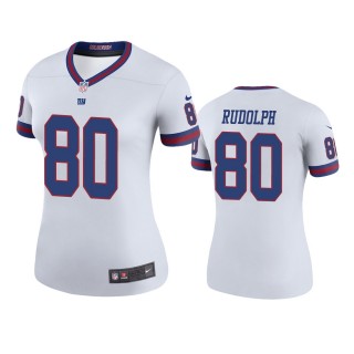 New York Giants Kyle Rudolph White Color Rush Legend Jersey - Women's