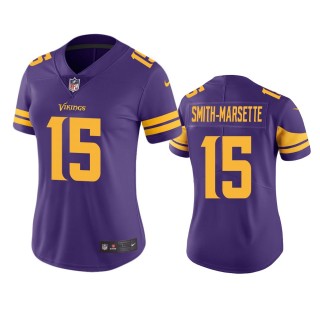 Women's Minnesota Vikings Ihmir Smith-Marsette Purple Color Rush Limited Jersey