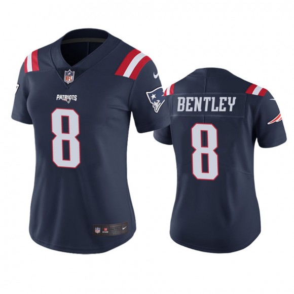 Women's New England Patriots Ja'Whaun Bentley Navy Color Rush Limited Jersey