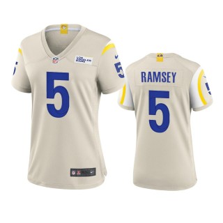 Women's Los Angeles Rams Jalen Ramsey Bone Game Jersey