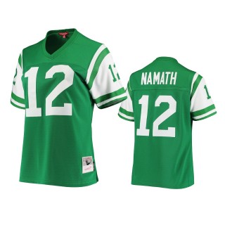 Women's New York Jets Joe Namath Green Legacy Replica Jersey