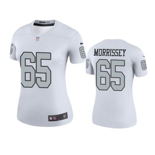 Las Vegas Raiders Jimmy Morrissey White Color Rush Legend Jersey - Women's