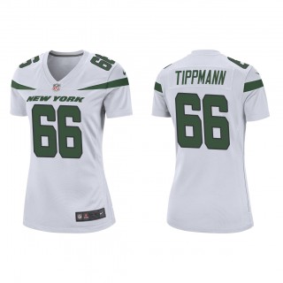 Women's Joe Tippmann White 2023 NFL Draft Game Jersey