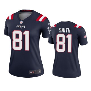 New England Patriots Jonnu Smith Navy Legend Jersey - Women's