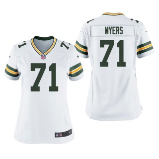 Women's Green Bay Packers Josh Myers White Game Jersey