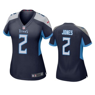 Women's Tennessee Titans Julio Jones Navy Game Jersey