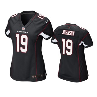 Women's Arizona Cardinals KeeSean Johnson Black Game Jersey