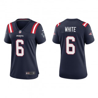 Women's Keion White Navy 2023 NFL Draft Game Jersey