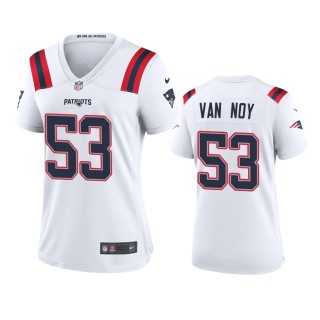 Women's New England Patriots Kyle Van Noy White Game Jersey