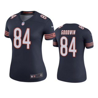 Chicago Bears Marquise Goodwin Navy Color Rush Legend Jersey - Women's