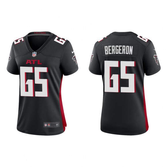 Women's Matthew Bergeron Black 2023 NFL Draft Game Jersey