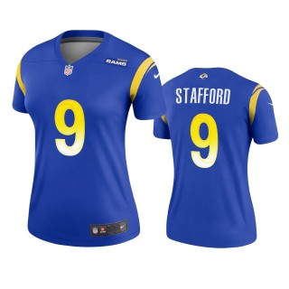 Los Angeles Rams Matthew Stafford Royal Legend Jersey - Women's