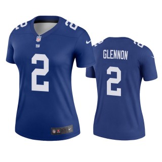 New York Giants Mike Glennon Royal Legend Jersey - Women's