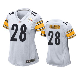 Women's Pittsburgh Steelers Miles Killebrew White Game Jersey