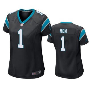 Women's Carolina Panthers Mom Black 2021 Mother's Day Jersey