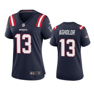 Women's New England Patriots Nelson Agholor Navy Game Jersey