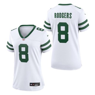 Women's New York Jets Aaron Rodgers Legacy White Game Jersey